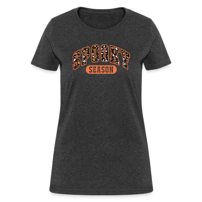 Spooky Season Women's T-Shirt (Halloween) - heather black