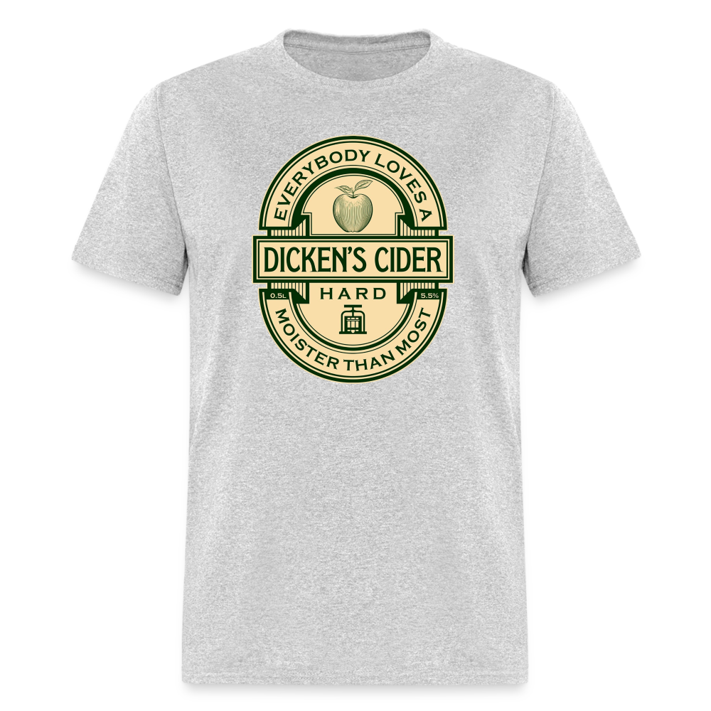 Dicken's Cider T-Shirt - heather gray