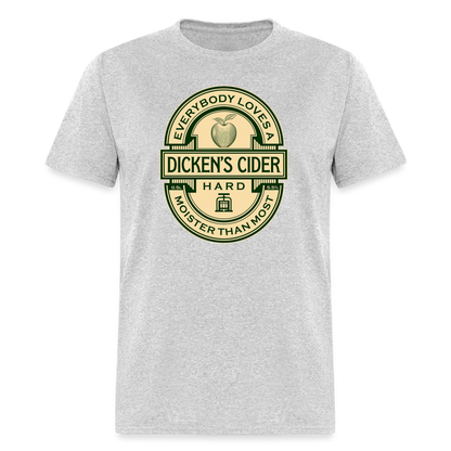 Dicken's Cider T-Shirt - heather gray