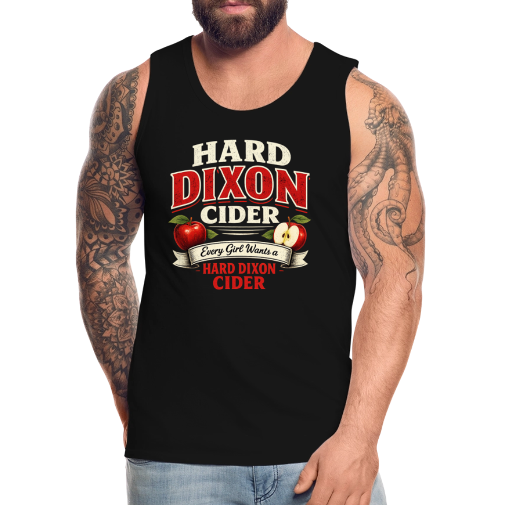 Hard Dixon Cider Funny Premium Tank Top - black