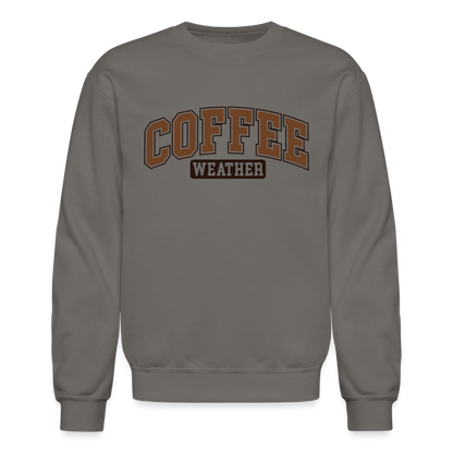 Coffee Weather Sweatshirt - asphalt gray