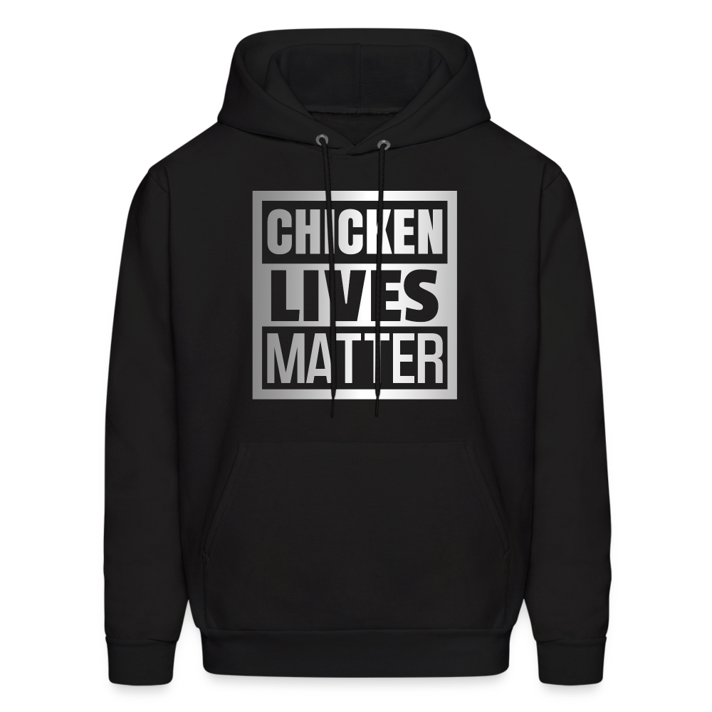 Chicken Lives Matter Hoodie - black