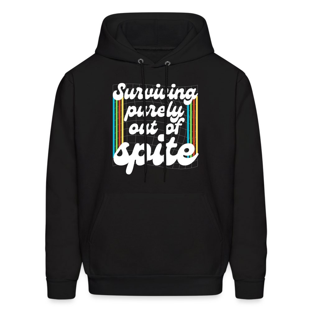 Surviving Purely Out Of Spite Hoodie - black