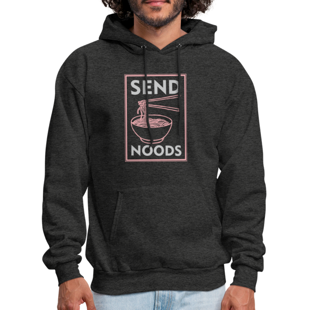 Send Noods Hoodie - charcoal grey