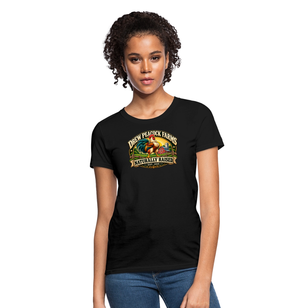 Drew Peacock Farms Women's T-Shirt - black