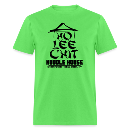 Ho Lee Chit (Noodle House) T-Shirt - kiwi