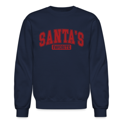 Santa's Favorite Sweatshirt - navy