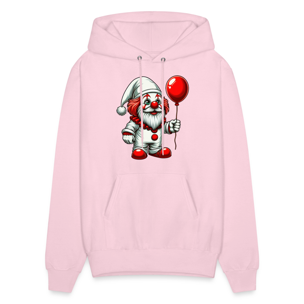 Gnome Clown Hoodie - pale pink