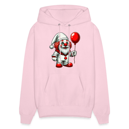 Gnome Clown Hoodie - pale pink