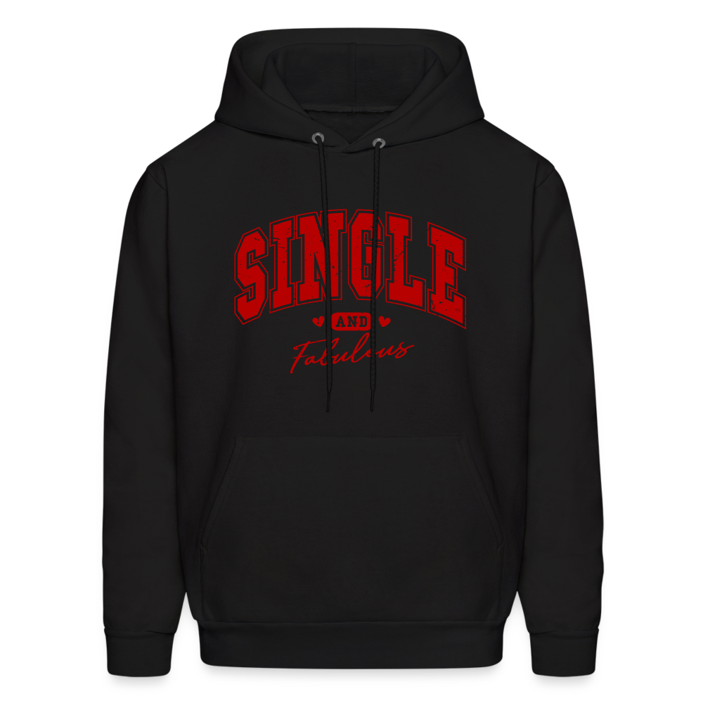 Single and Fabulous Hoodie - black