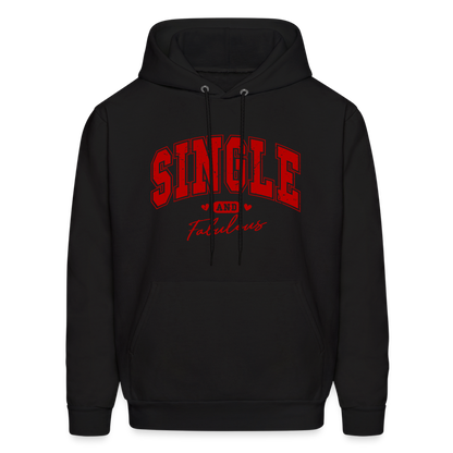 Single and Fabulous Hoodie - black