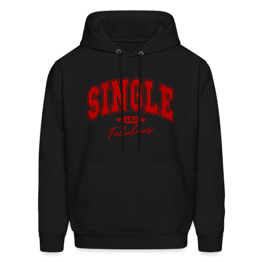 Single and Fabulous Hoodie - black