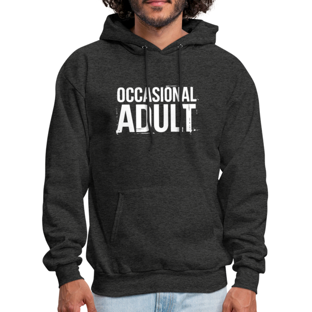 Occasional Adult Hoodie - charcoal grey