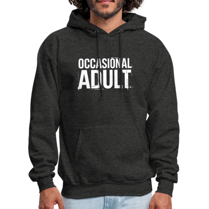 Occasional Adult Hoodie - charcoal grey