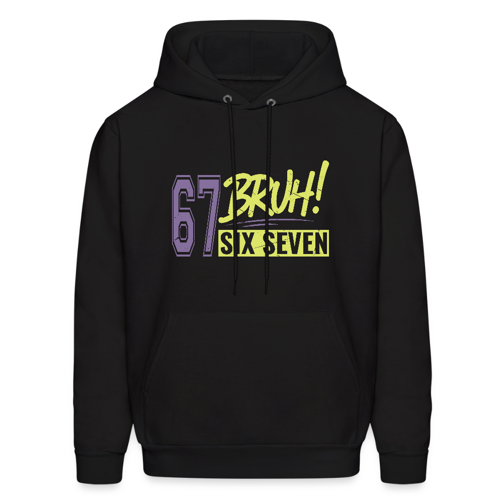 Six Seven Bruh 67 Women's Hoodie - black