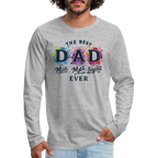 Best Dad Ever Men’s Premium Long Sleeve T-Shirt – “The Man, The Myth, The Legend”