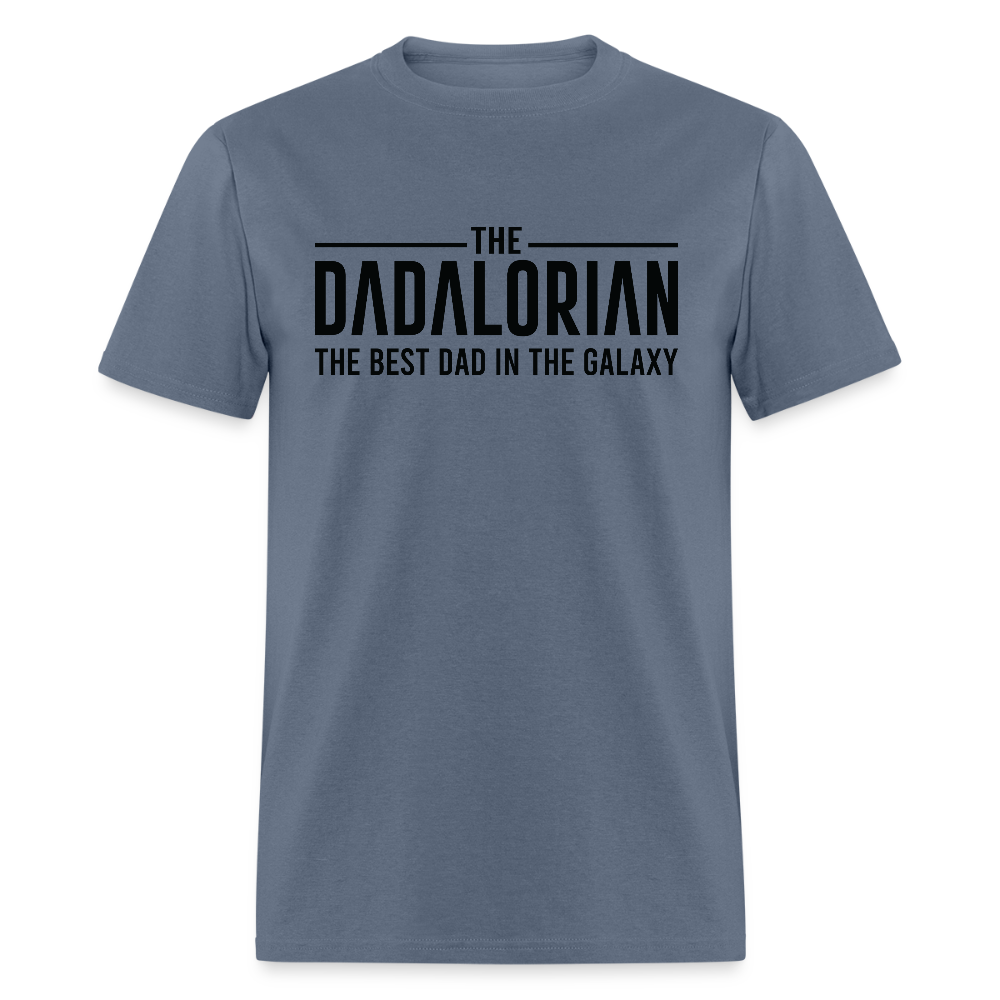 The Dadalorian The Best Dad in the Galaxy T-Shirt - denim