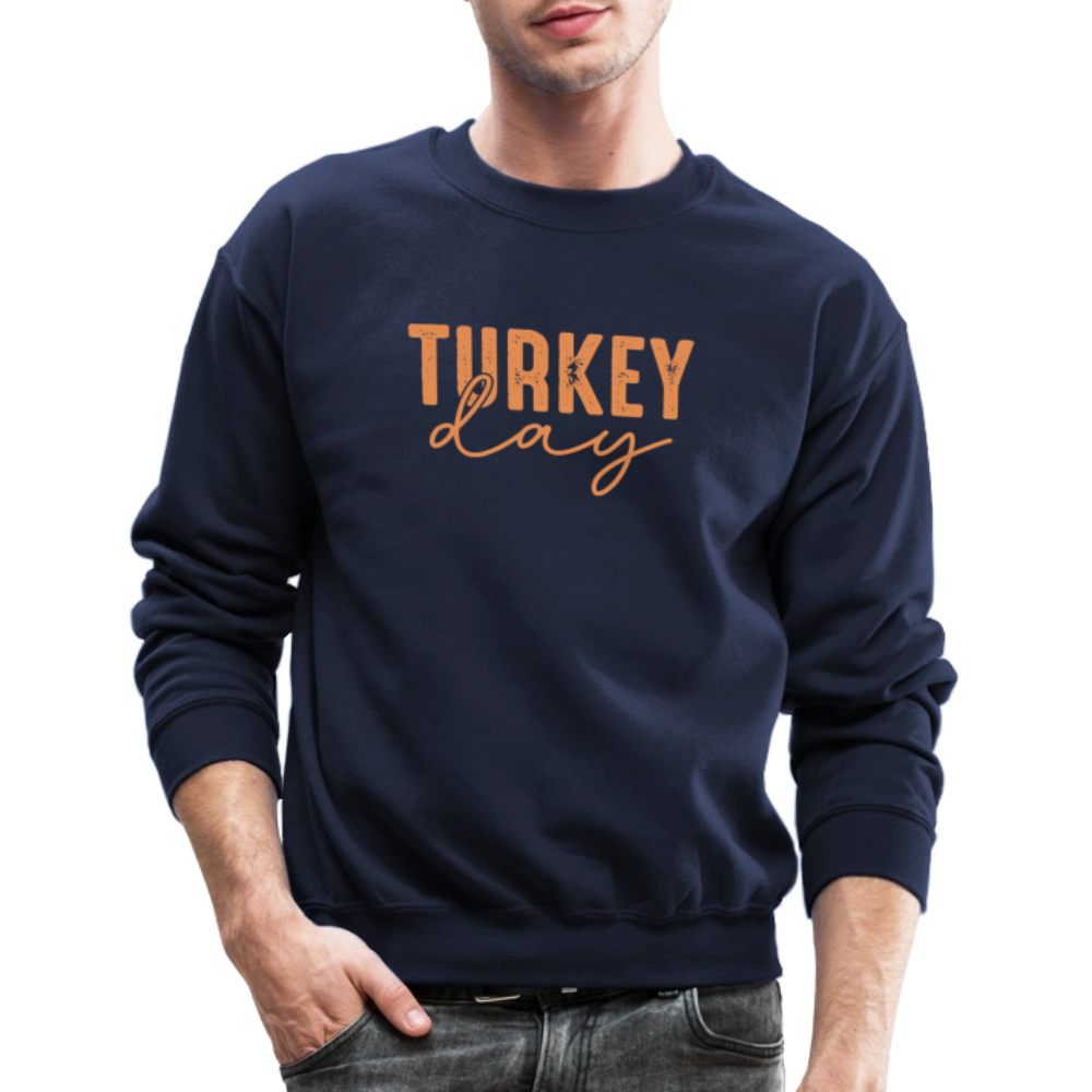 Turkey Day (Thanksgiving) Sweatshirt - navy