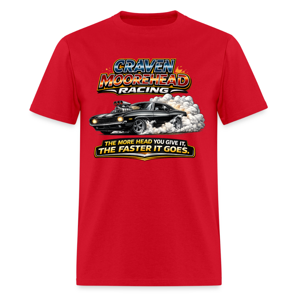 Craven Moorehead Racing T-Shirt Color: Heather Gray