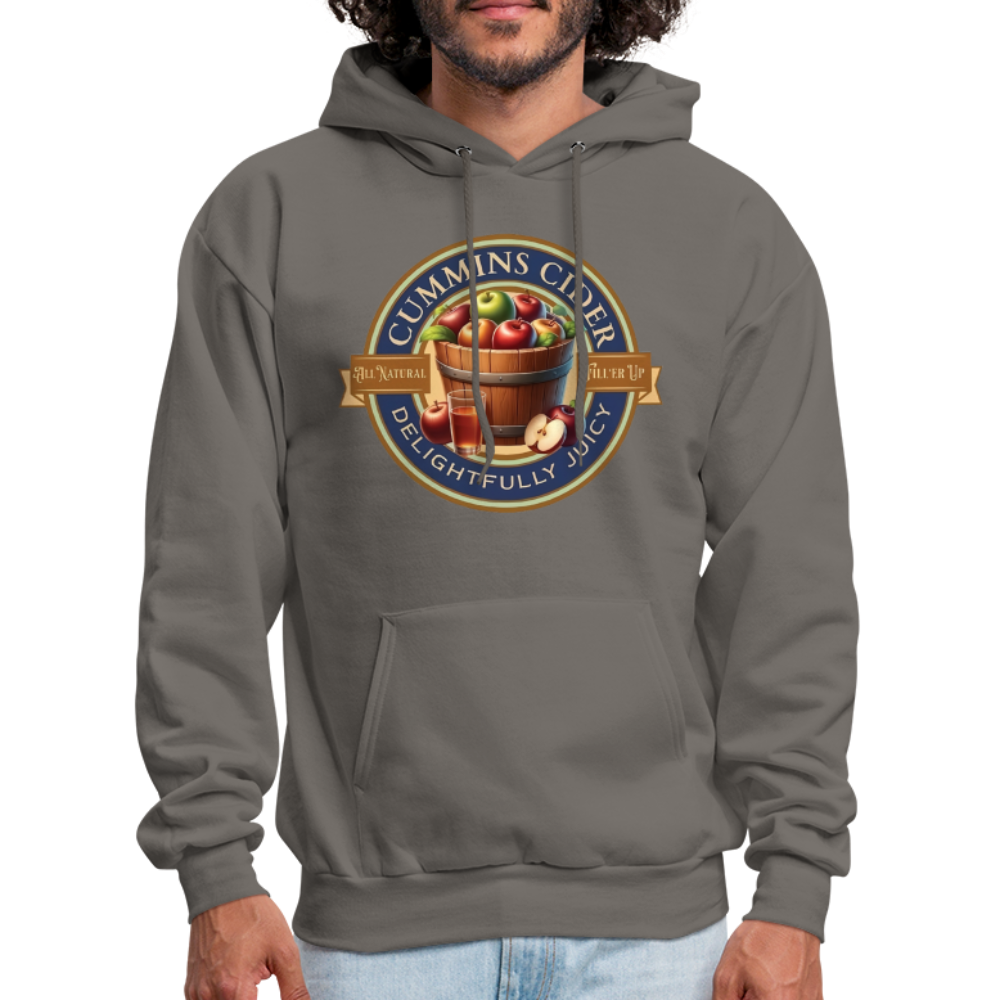 Cummins Cider (Funny Adult Humor) Hoodie - asphalt gray