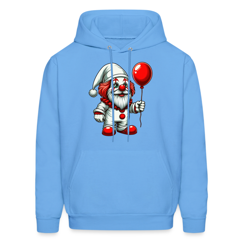 Gnome Clown Hoodie - carolina blue