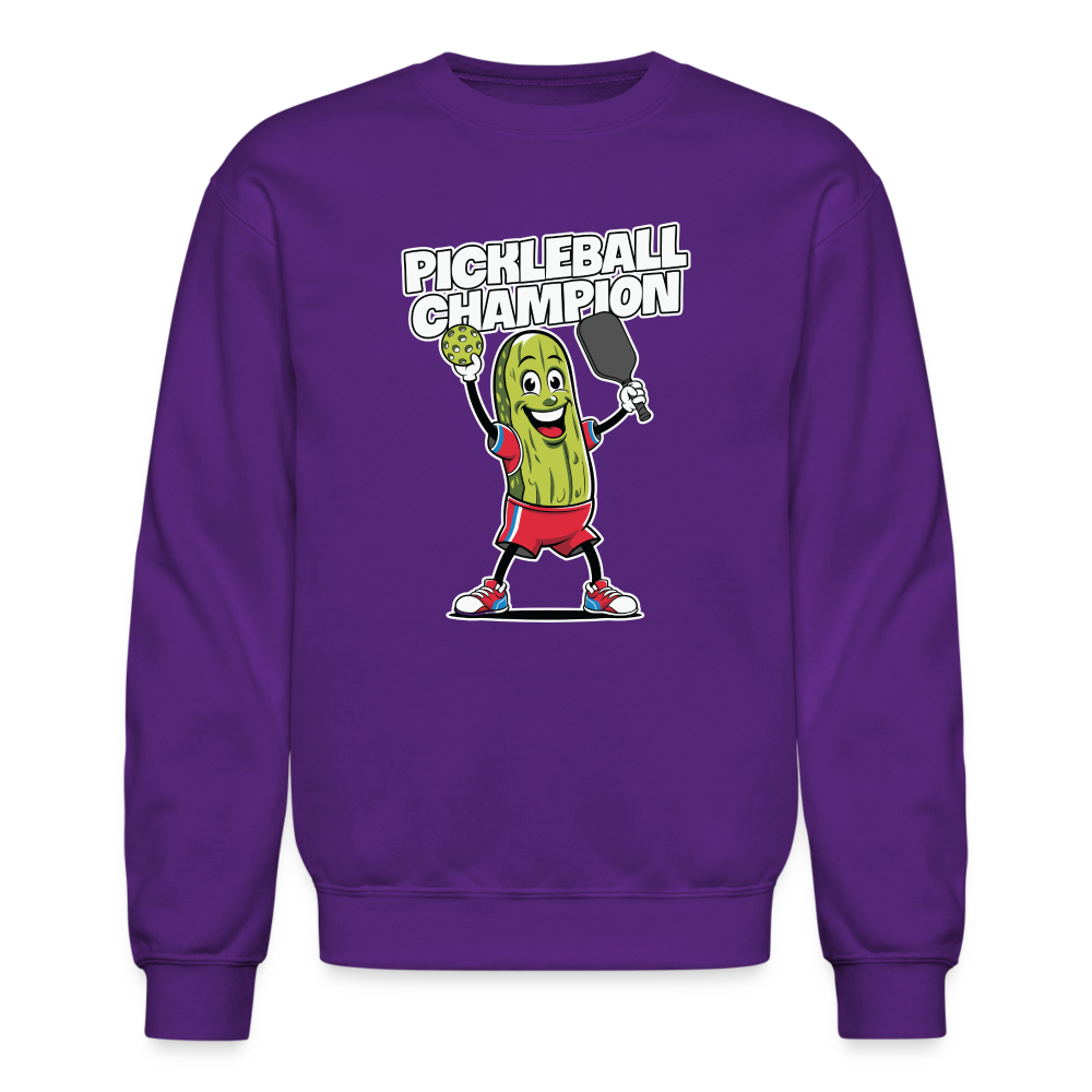 Pickleball Champion Sweatshirt - purple