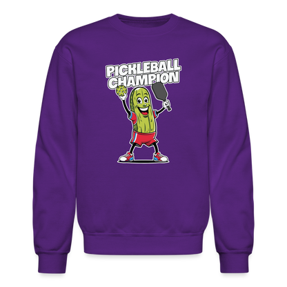 Pickleball Champion Sweatshirt - purple