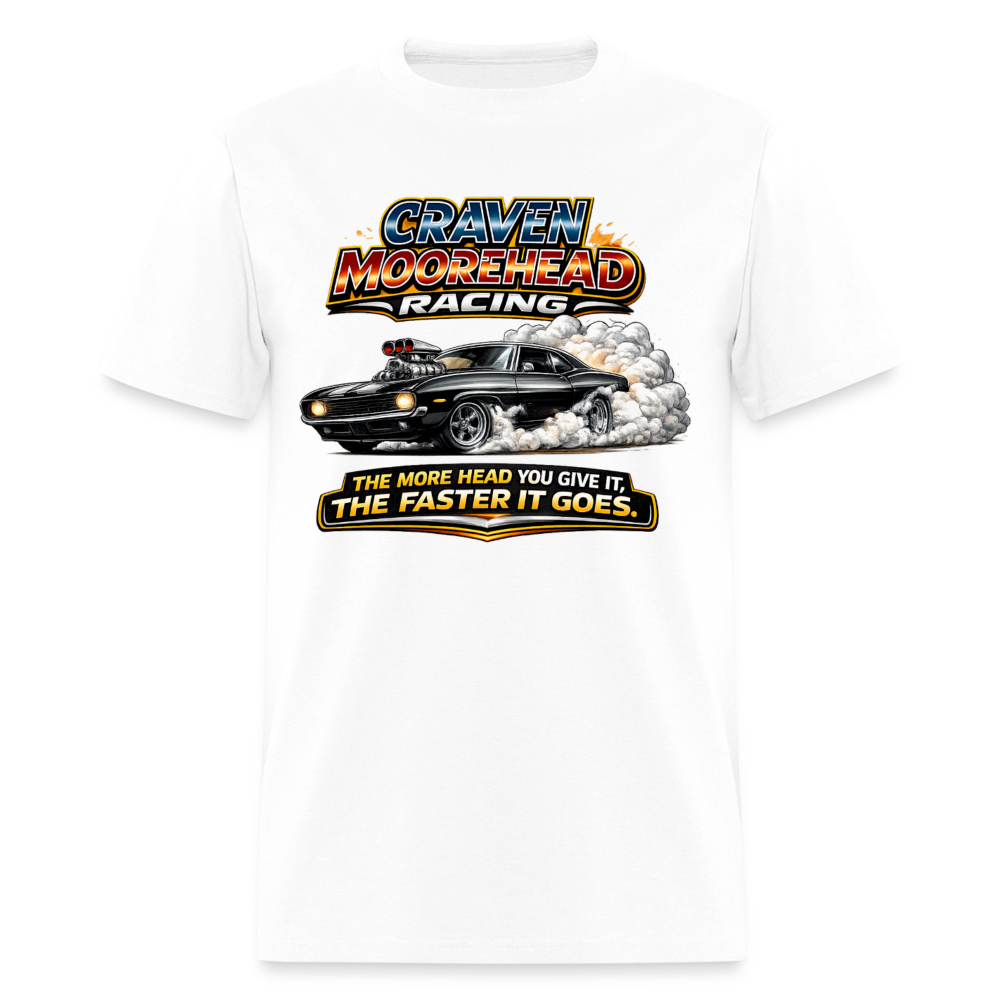 Craven Moorehead Racing T-Shirt Color: White
