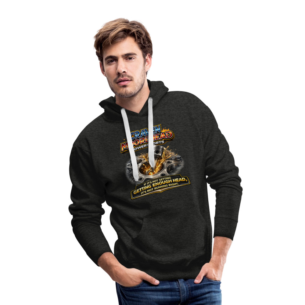 Craven Moorehead Powersports Funny Adult Humor Premium Hoodie Color: Black
