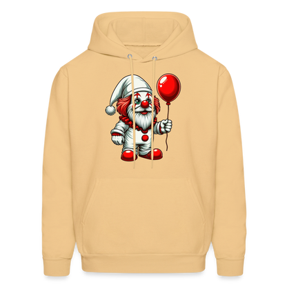 Gnome Clown Hoodie - light yellow