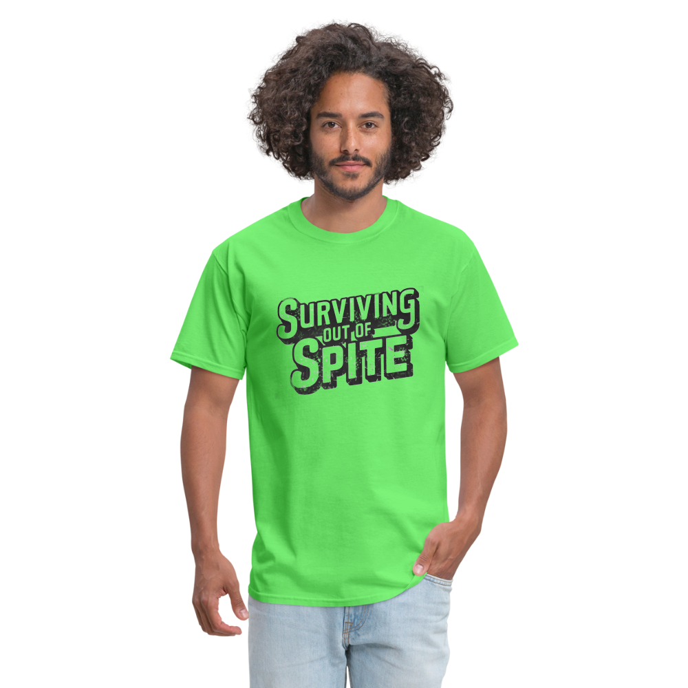 Surviving Out Of Spite T-Shirt - kiwi