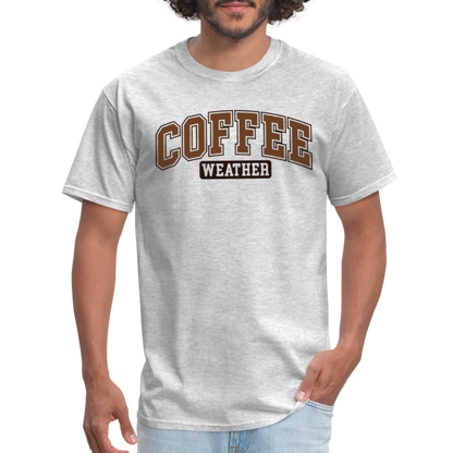 Coffee Weather T-Shirt - heather gray