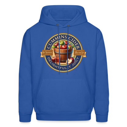 Cummins Cider (Funny Adult Humor) Hoodie - royal blue