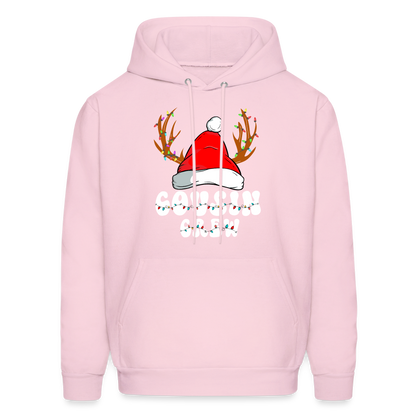 Cousin Crew Christmas Hoodie - pale pink