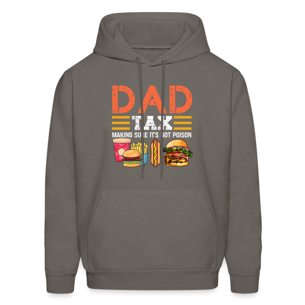 Dad Tax (Making Sure It's Not Poison) Hoodie - asphalt gray