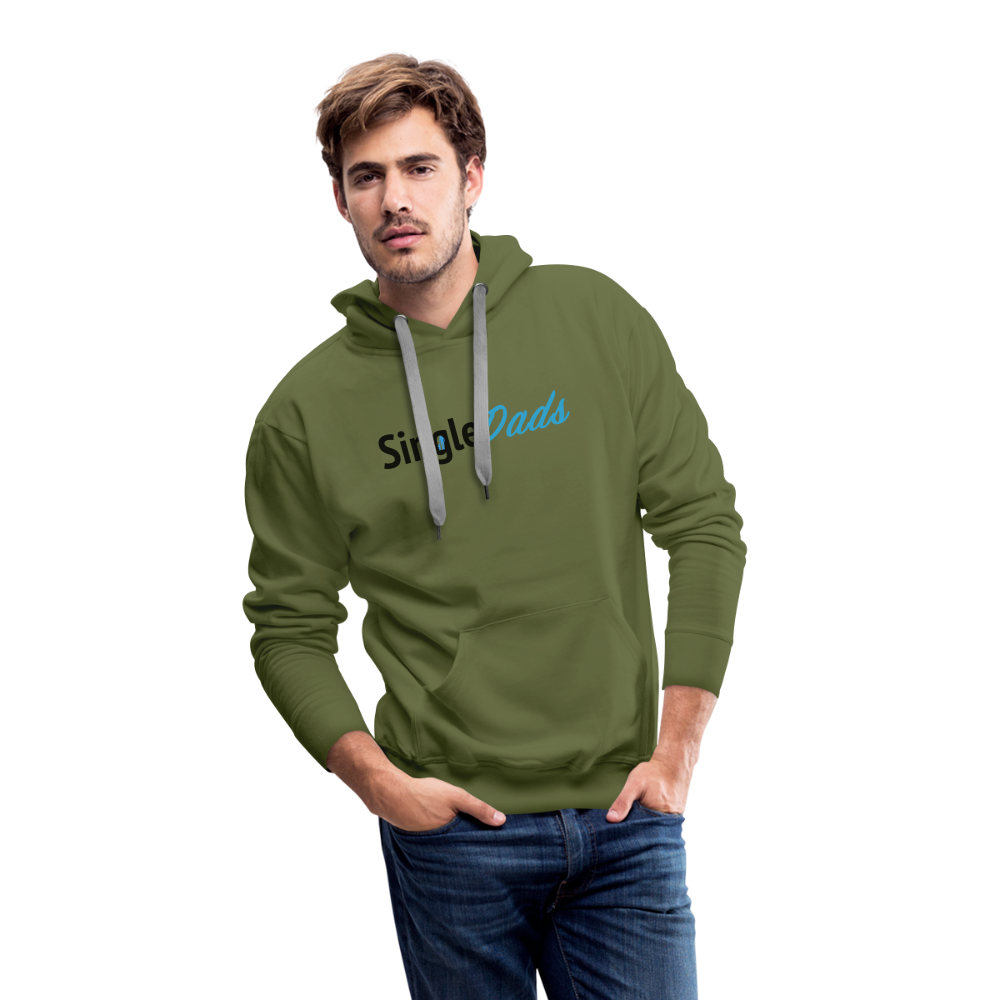 SingleDads Men’s Premium Hoodie - olive green