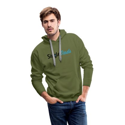 SingleDads Men’s Premium Hoodie - olive green