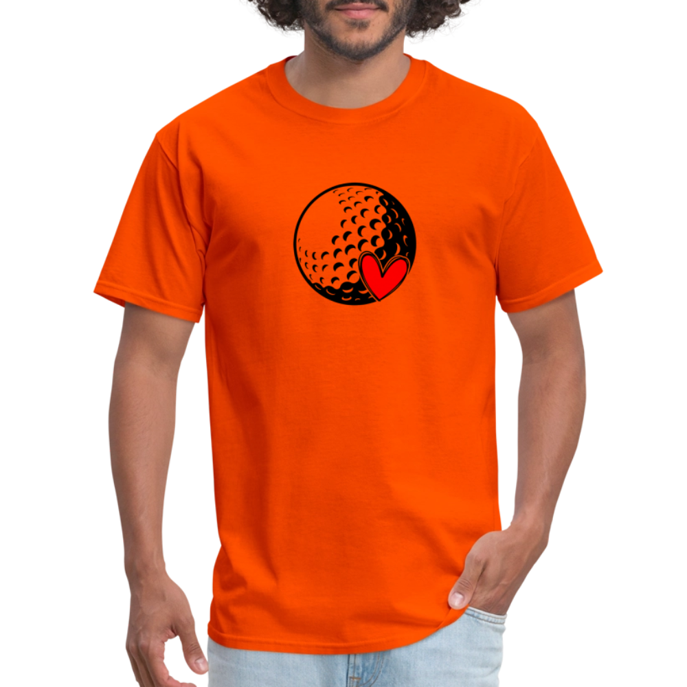 Love Golf T-Shirt - orange