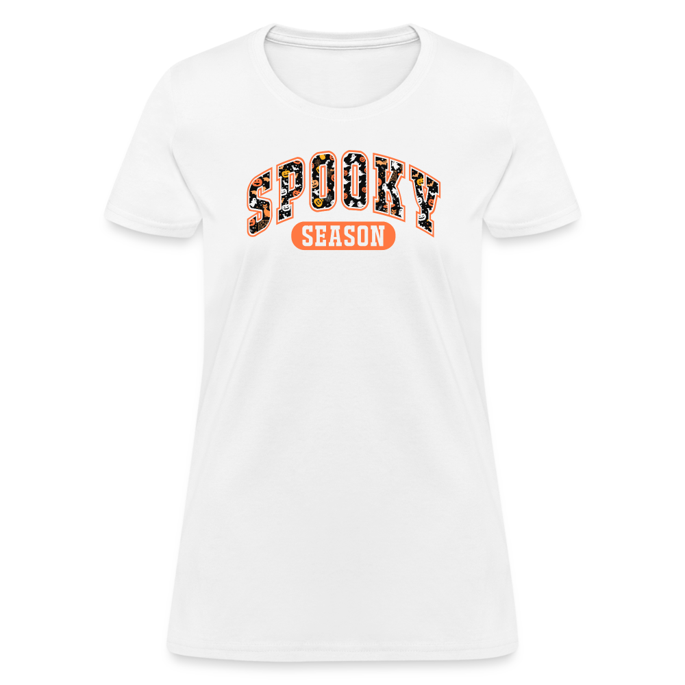 Spooky Season Women's T-Shirt (Halloween) - white