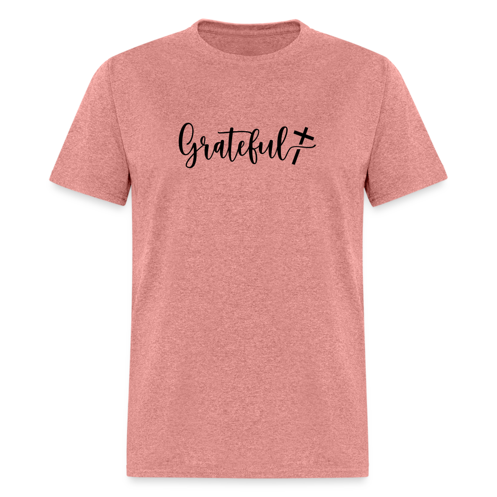 Grateful T-Shirt - heather mauve