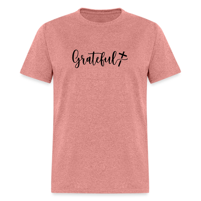 Grateful T-Shirt - heather mauve