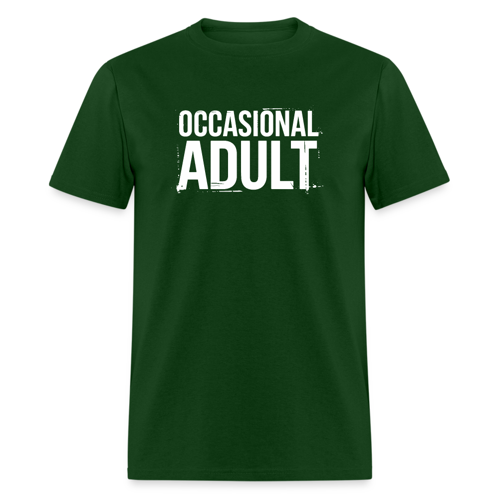 Occasional Adult T-Shirt - forest green