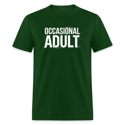 Occasional Adult T-Shirt - forest green