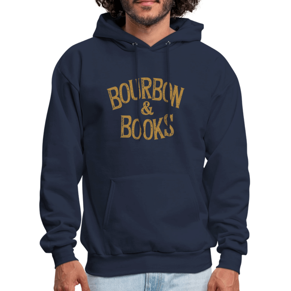 Bourbon & Books Hoodie - navy