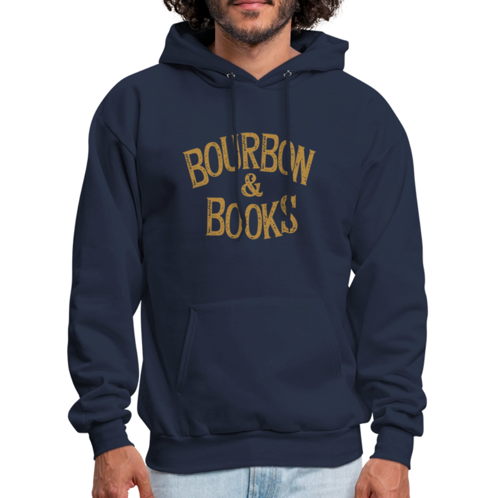 Bourbon & Books Hoodie - navy