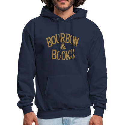 Bourbon & Books Hoodie - navy