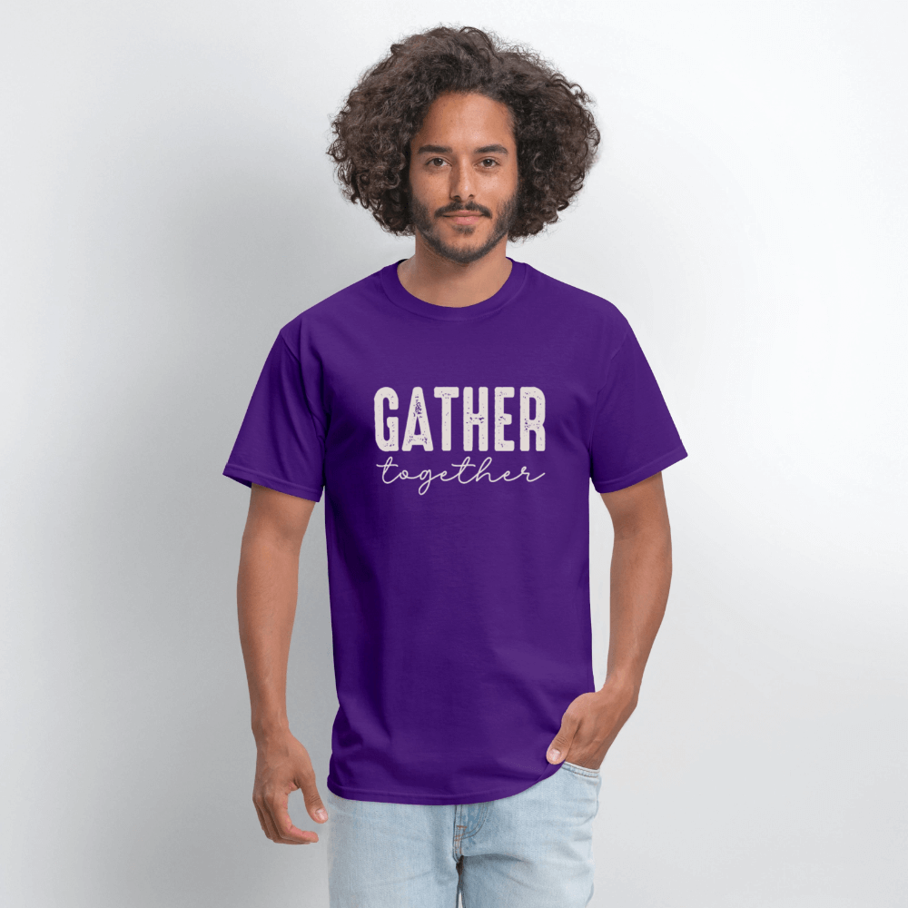 Gather Together (Thanksgiving) T-Shirt Color: safari