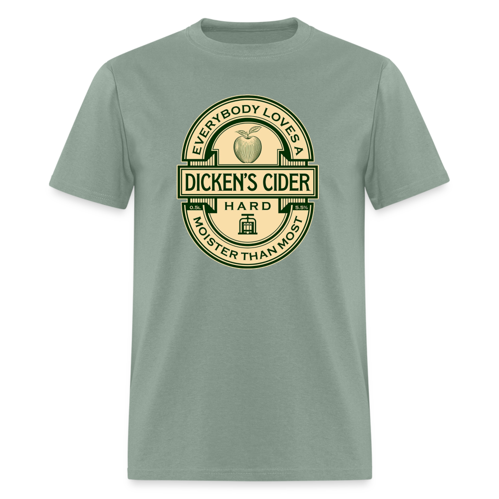 Dicken's Cider T-Shirt - sage