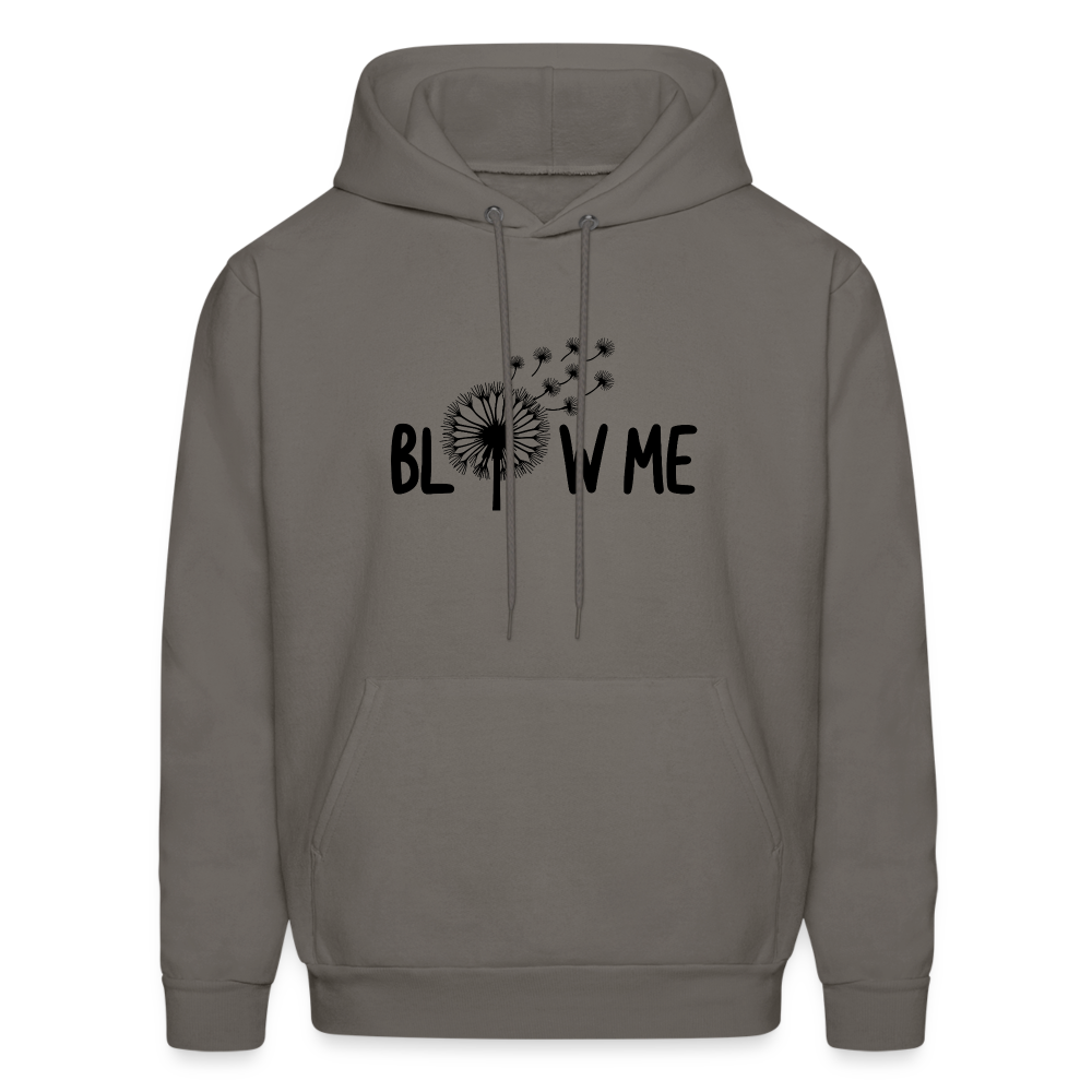 Blow Me Hoodie - asphalt gray