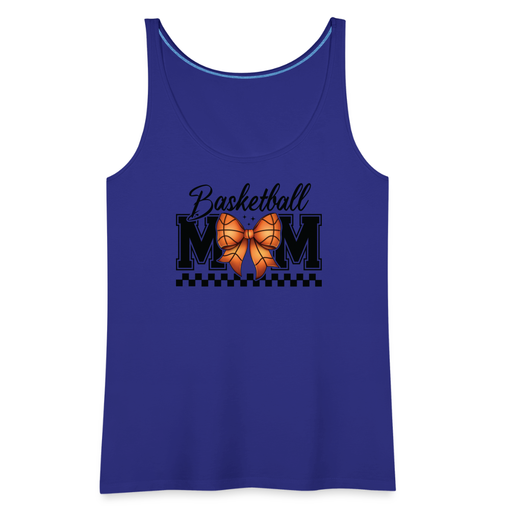 Basketball Mom Women’s Premium Tank Top - royal blue